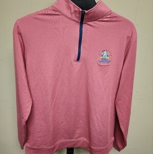 Peter Millar Crown Sport Men's Large 2018 100th PGA Anniversary Bellerive Polo